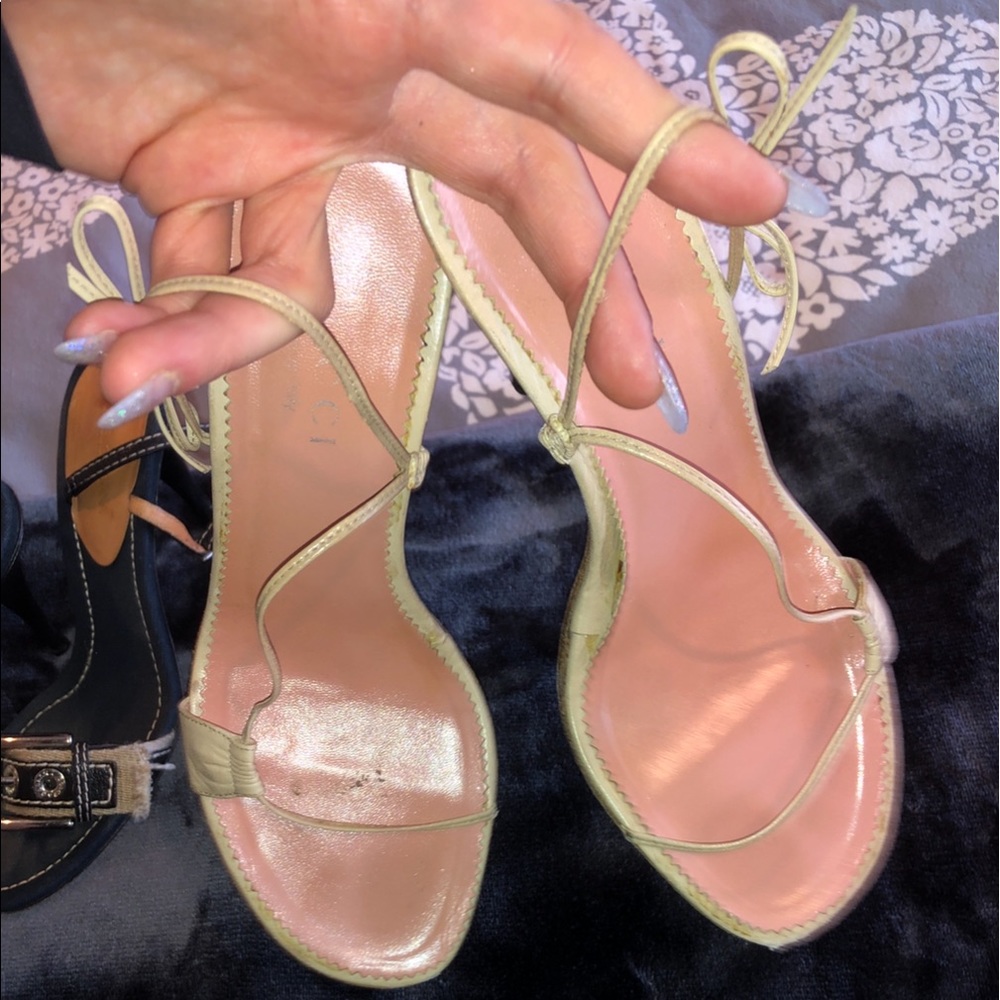 GUCCI HEELS 37